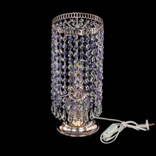 Настольная лампа Кольцо с карандашами фиолетовая в Подольске Гусь Хрустальный