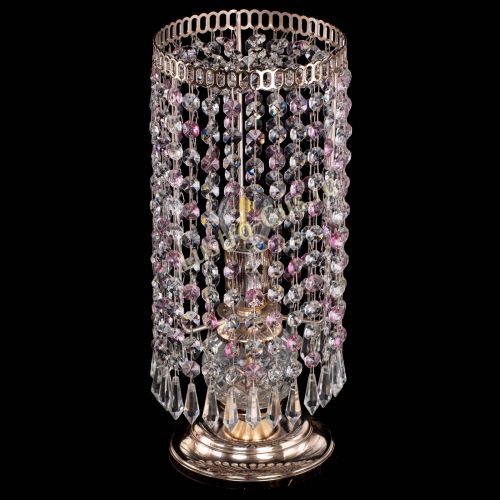 Настольная лампа Кольцо с карандашами розовая в Подольске Гусь Хрустальный