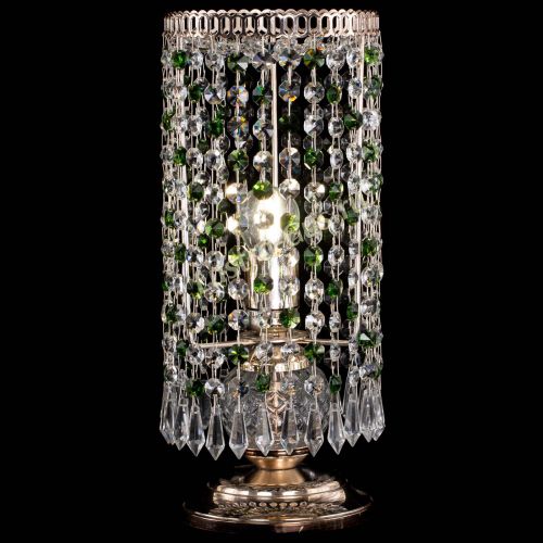 Настольная лампа Кольцо с карандашами зеленая в Подольске Гусь Хрустальный