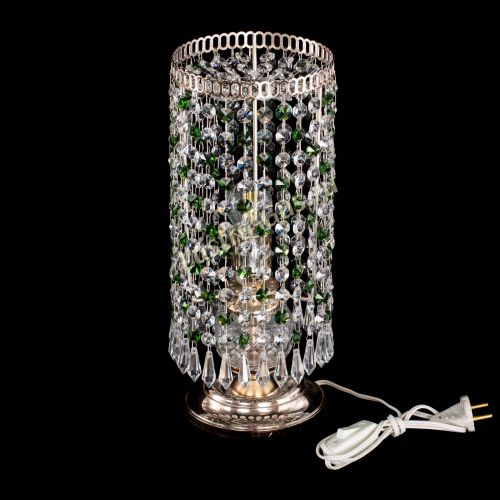 Настольная лампа Кольцо с карандашами зеленая в Подольске Гусь Хрустальный