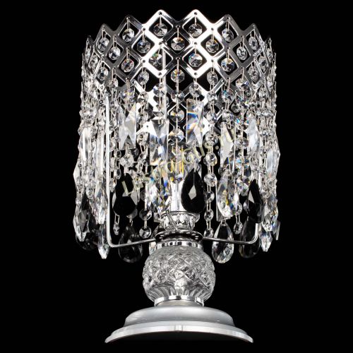 Настольная лампа Корона №1 черная в Подольске Гусь Хрустальный