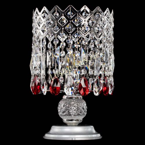 Настольная лампа Корона №1 красная в Подольске Гусь Хрустальный