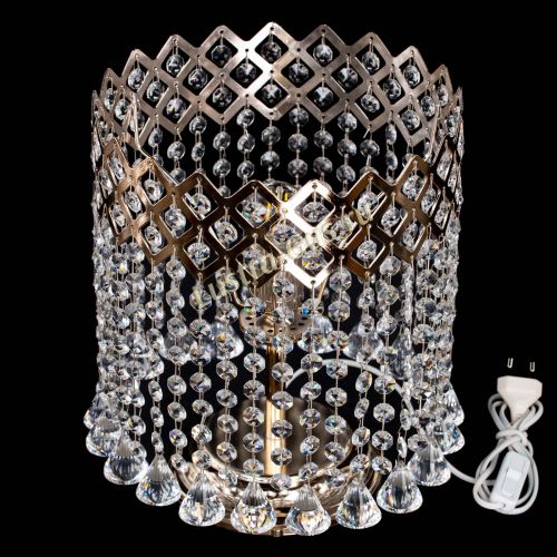 Лампа настольная Корона №3 конус в Подольске Гусь Хрустальный