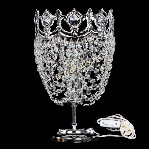 Настольная лампа Корона Элегант Тюльпан в Подольске Гусь Хрустальный