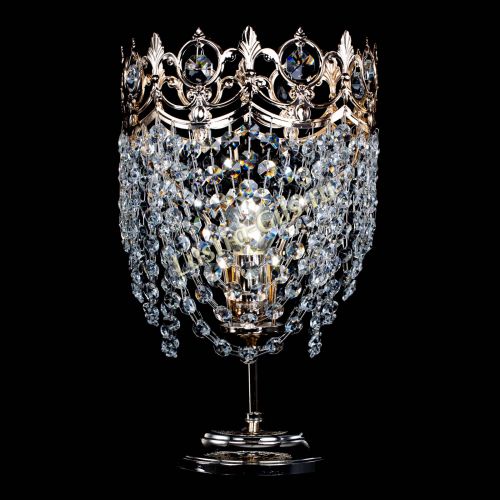 Настольная лампа Корона Элегант Тюльпан в Подольске Гусь Хрустальный