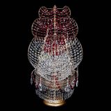 Настольная лампа Корвет № 2 Венеция красный в Подольске