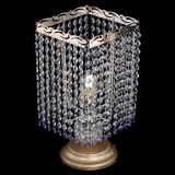 Настольная лампа Квадрат оптикон №1 фиолетовая в Подольске