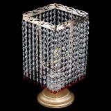 Настольная лампа Квадрат оптикон №1 красная в Подольске