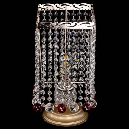 Настольная лампа Квадрат шар красная в Подольске Гусь Хрустальный