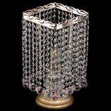 Настольная лампа Квадрат шар розовая в Подольске