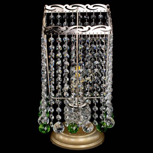 Настольная лампа Квадрат шар зеленая в Подольске Гусь Хрустальный