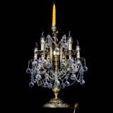 Бронзовая настольная лампа Луиза №5/2 шар в Подольске