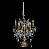 Бронзовая настольная лампа Луиза №5/2 журавлик в Подольске