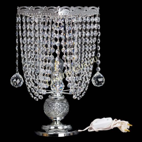 Лампа настольная Престиж 2 Лепестки в Подольске Гусь Хрустальный