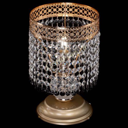 Настольная лампа Венеция №1 мини черная в Подольске Гусь Хрустальный