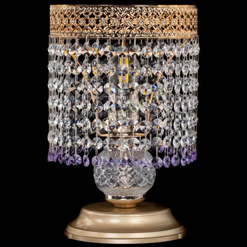 Настольная лампа Венеция №1 мини фиолетовая в Подольске Гусь Хрустальный