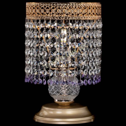 Настольная лампа Венеция №1 мини фиолетовая в Подольске Гусь Хрустальный