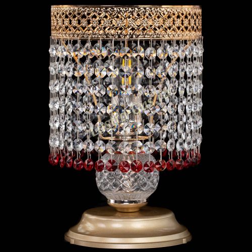 Настольная лампа Венеция №1 мини красная в Подольске Гусь Хрустальный