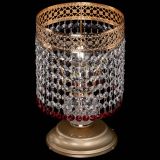 Настольная лампа Венеция №1 мини красная в Подольске