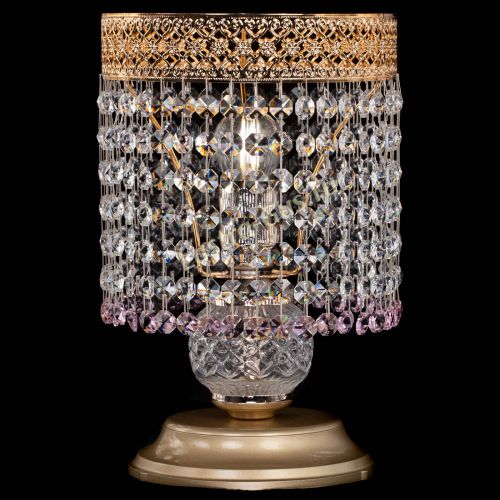 Настольная лампа Венеция №1 мини розовая в Подольске Гусь Хрустальный