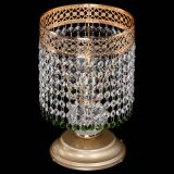 Настольная лампа Венеция №1 мини зеленая в Подольске