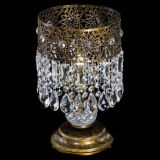 Настольная лампа Восток с пластинками под бронзу в Подольске