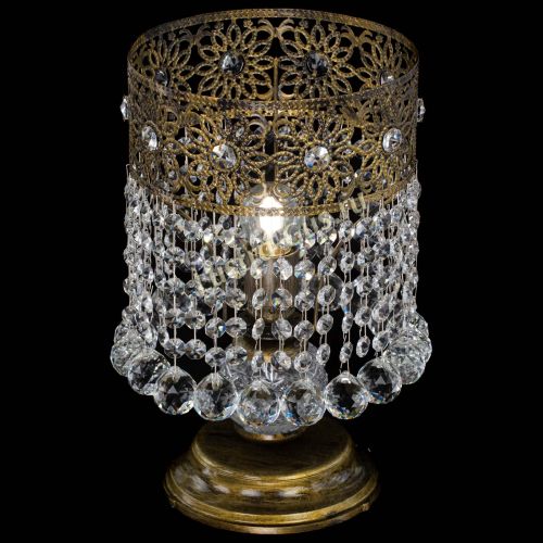 Настольная лампа Восток с шарами под бронзу в Подольске Гусь Хрустальный