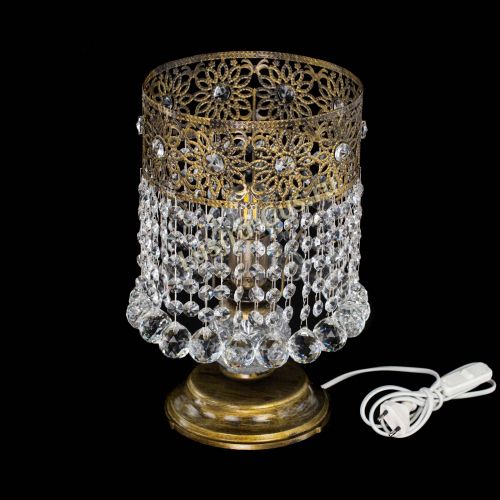 Настольная лампа Восток с шарами под бронзу в Подольске Гусь Хрустальный