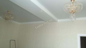 Люстра Хрустальные брызги с подвесом журавлик черный в Подольске отзыв и фото покупателя