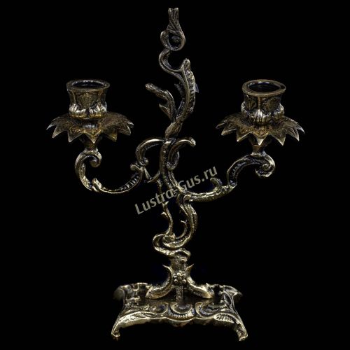 Подсвечник бронзовый Гермес №2 в Подольске Гусь Хрустальный
