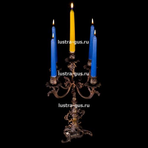 Подсвечник Изабелла ангел 5 свечей в Подольске Гусь Хрустальный