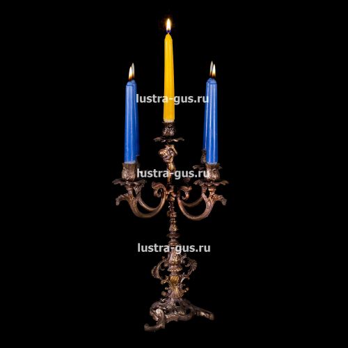 Подсвечник Изабелла ангел 5 свечей в Подольске Гусь Хрустальный