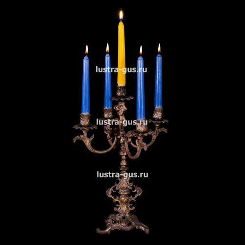 Подсвечник Изабелла ангел 5 свечей в Подольске Гусь Хрустальный