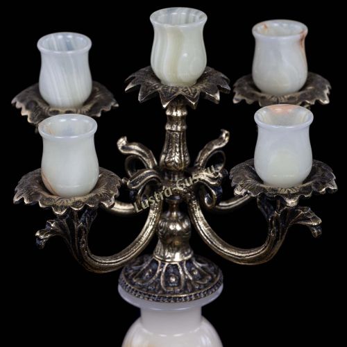 Подсвечник Оникс №5 в Подольске Гусь Хрустальный