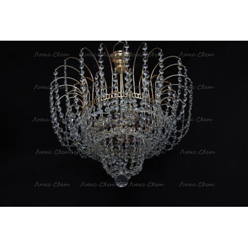 Люстра Акация № 1 - 3 лампы подвесная в Подольске Гусь Хрустальный