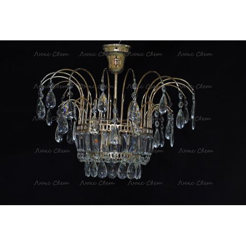 Люстра Акация № 4 - 1 лампа подвесная в Подольске Гусь Хрустальный