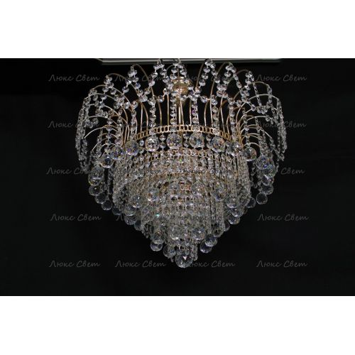 Люстра Акация № 4 - 4 лампы подвесная в Подольске Гусь Хрустальный