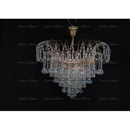 Люстра Акация № 4 - 4 лампы подвесная в Подольске Гусь Хрустальный