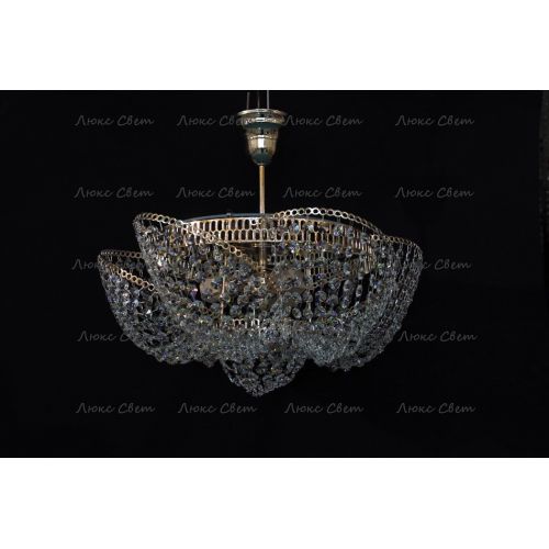 Люстра Космос 3 лампы с подвесом в Подольске Гусь Хрустальный