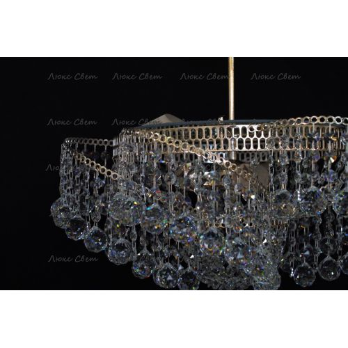 Люстра Космос 3 лампы с подвесом шар в Подольске Гусь Хрустальный