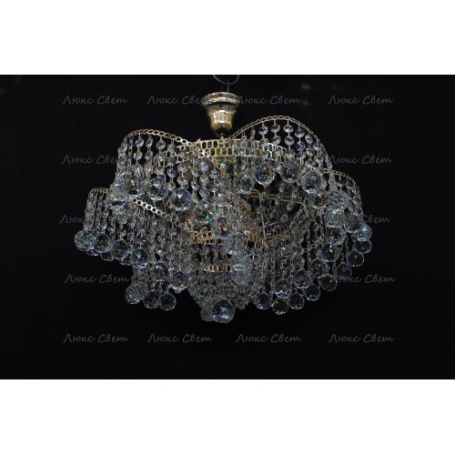 Люстра Космос 3 лампы с подвесом шар в Подольске Гусь Хрустальный