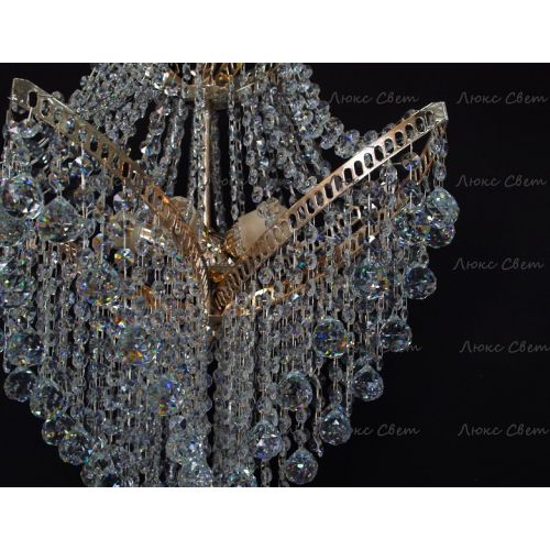 Люстра Лилия № 2 шар в Подольске Гусь Хрустальный