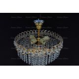 Люстра Капель Лепесток обтикон подвесная (собрана под конус) в Подольске