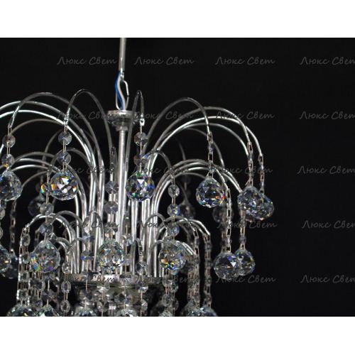 Люстра Каскад шар 30 мм в Подольске Гусь Хрустальный