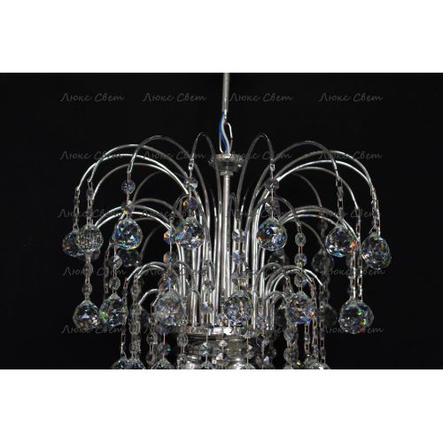 Люстра Каскад шар 30 мм в Подольске Гусь Хрустальный