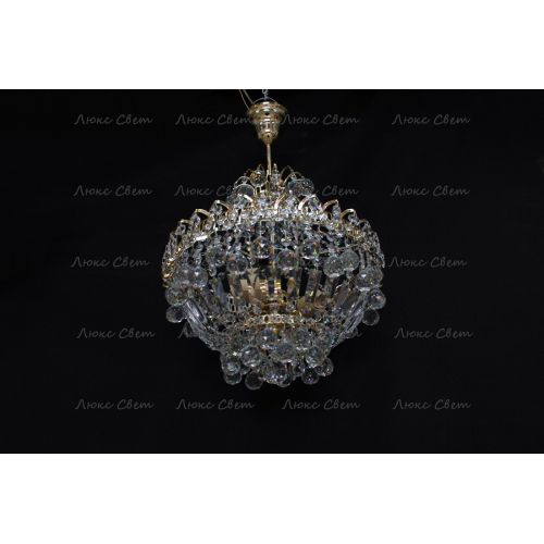 Люстра Катерина шар с подвесом в Подольске Гусь Хрустальный