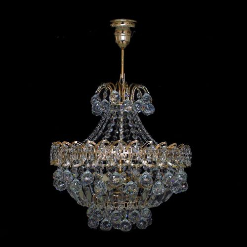 Люстра Катерина шар с подвесом в Подольске Гусь Хрустальный