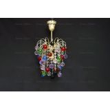 Люстра Зима - Шар Разноцветный в Подольске Люстра Зима - Шар Разноцветный в Подольске