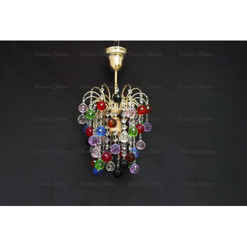 Люстра Зима - Шар Разноцветный в Подольске Гусь Хрустальный