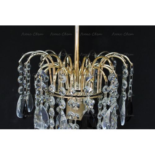 Люстра Зима журавлик черная в Подольске Гусь Хрустальный